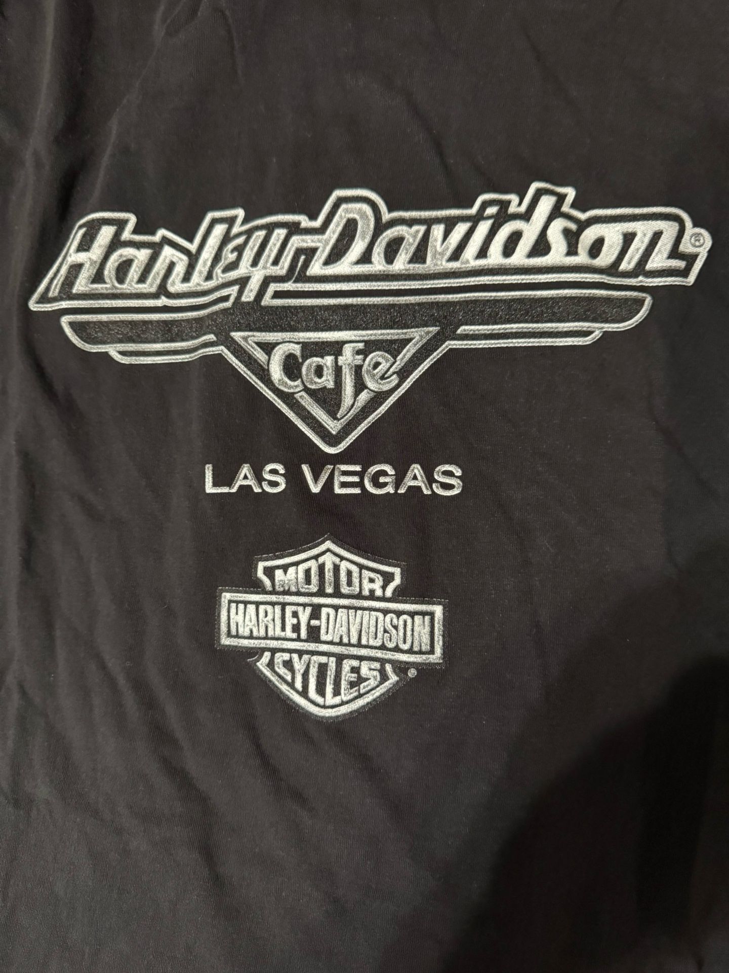 Harley Davison Black Tee Shirt Size 3XL