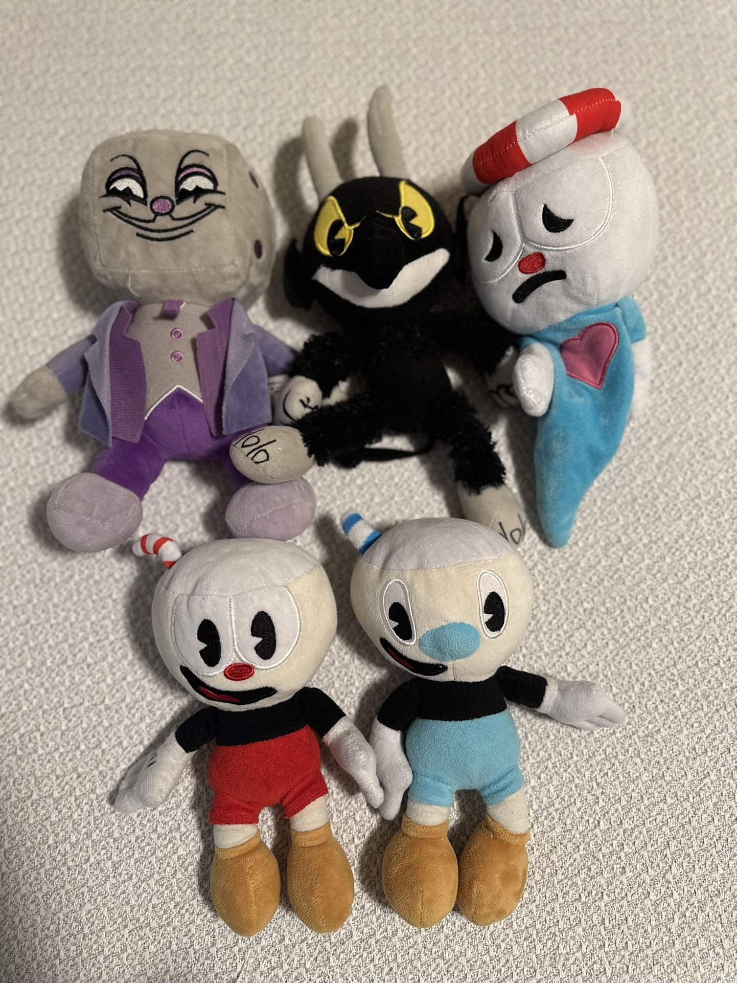 Cuphead And Mughead Plushies