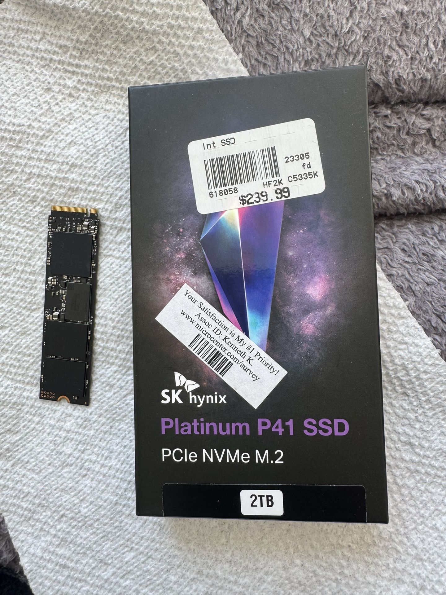 Sk Hynix Platinum P41 2TB Nvme SSD