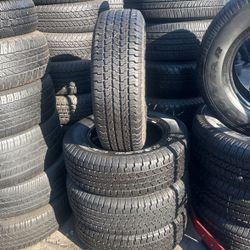 245/65R17 GOODYEAR A SET OF FOUR USED TIRES Ask me any size or brand of your preference