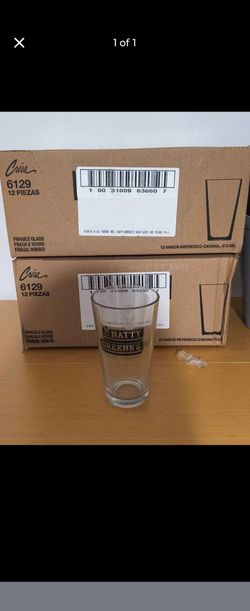 Glass beer cups