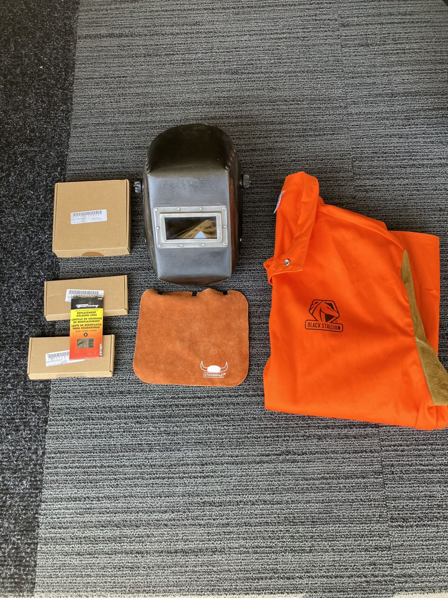 Welding Helmet and Jacket Package