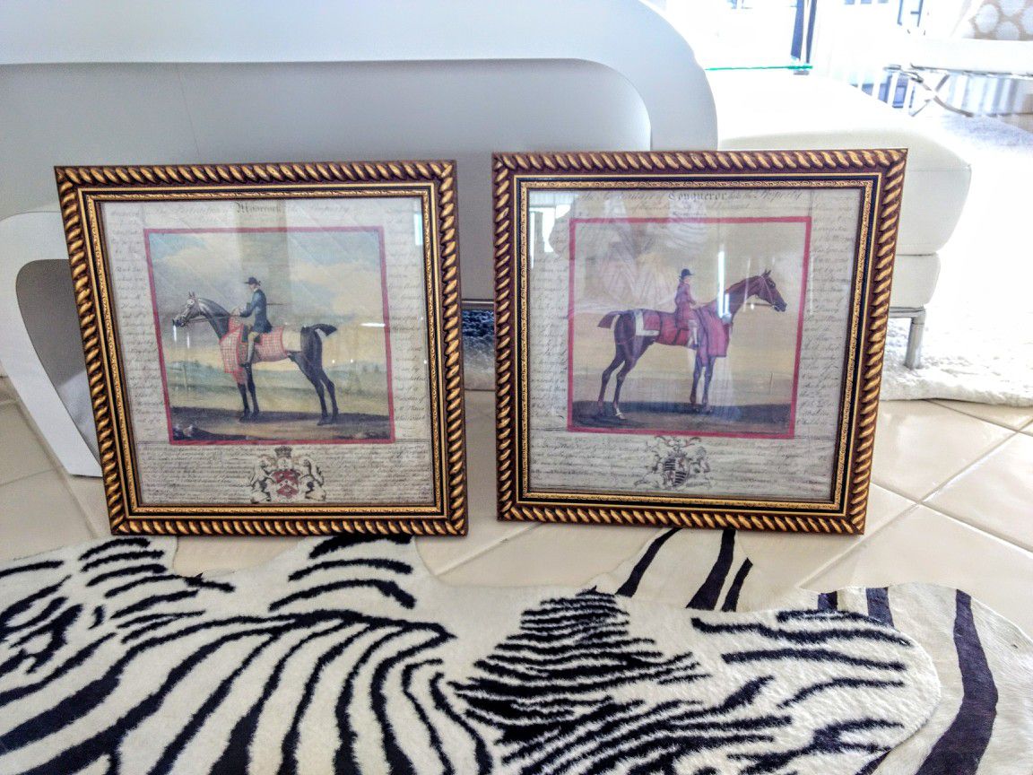 Equestrian prints