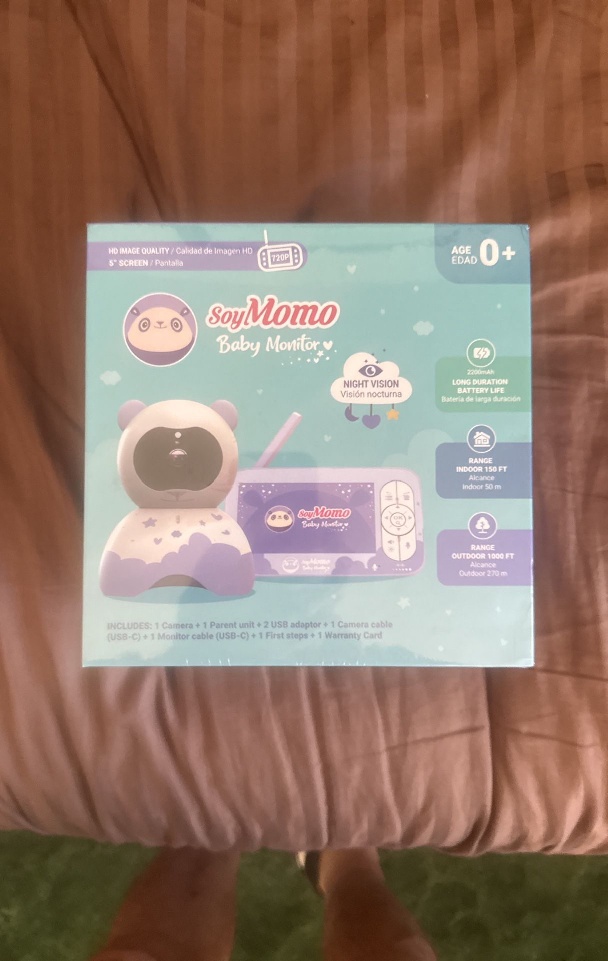 SoyMomo Baby Monitor Pro with HD Camera
