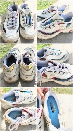 Skechers D'Lites Summer Fiesta Multicolor Chunky Sneakers
