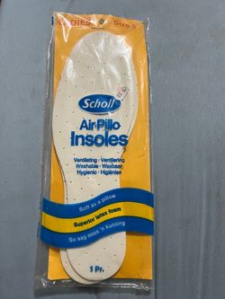 New Ladies Size 4 Brand Name Air Pillo Insoles