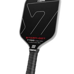 YVmove Pickleball Paddle with T700 Raw Carbon Fiber Surface & 16mm STR-Core