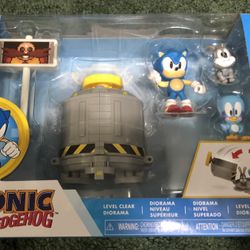 SONIC THR HEDGEHOG PLAYSET NEW