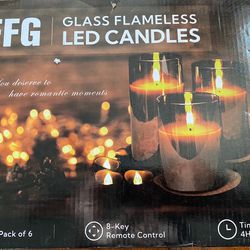 FFG 6 Pack Flameless LED Candles