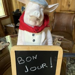 Kitchen Vintage Pig Chef