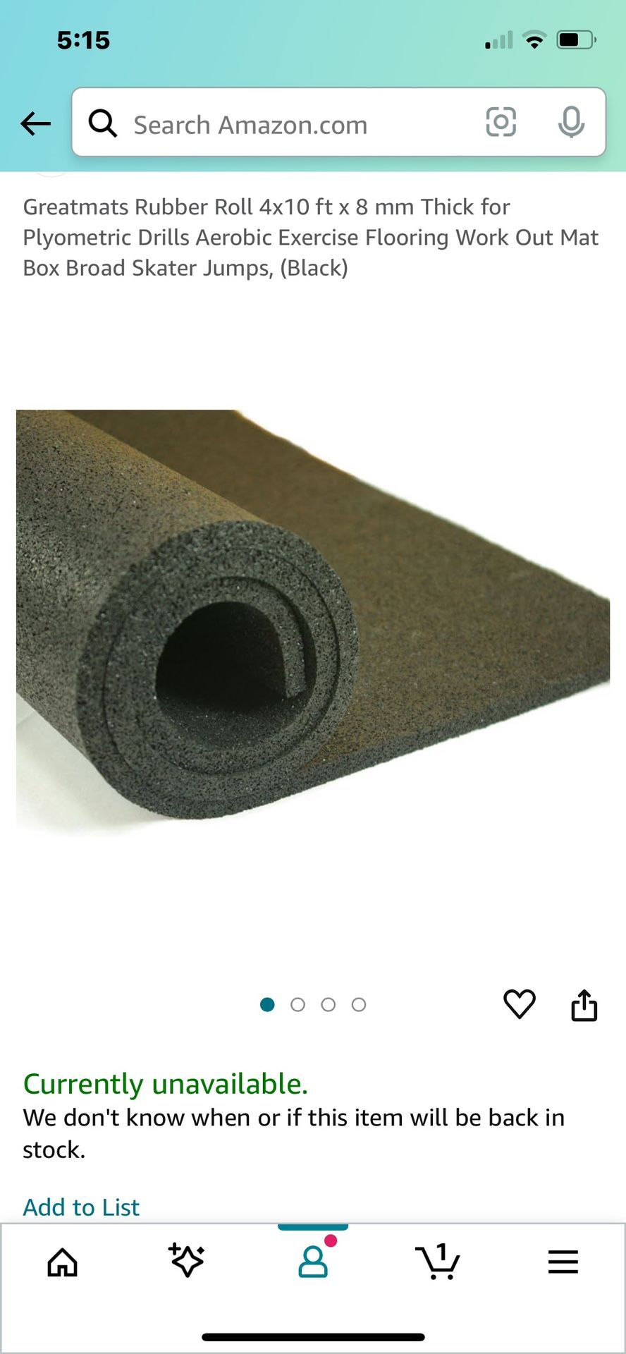 Rubber Mats For Exercise /weight Room. Heavy Duty