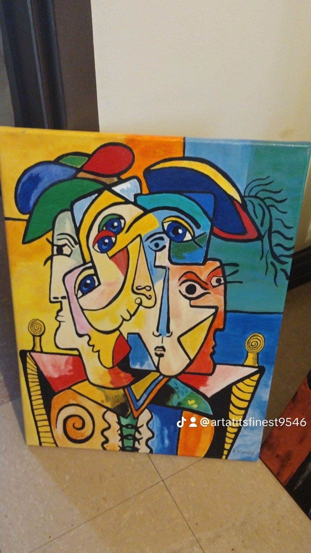 Picasso Abstract painting