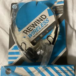 Bluetooth Rewind Wireless Headphones