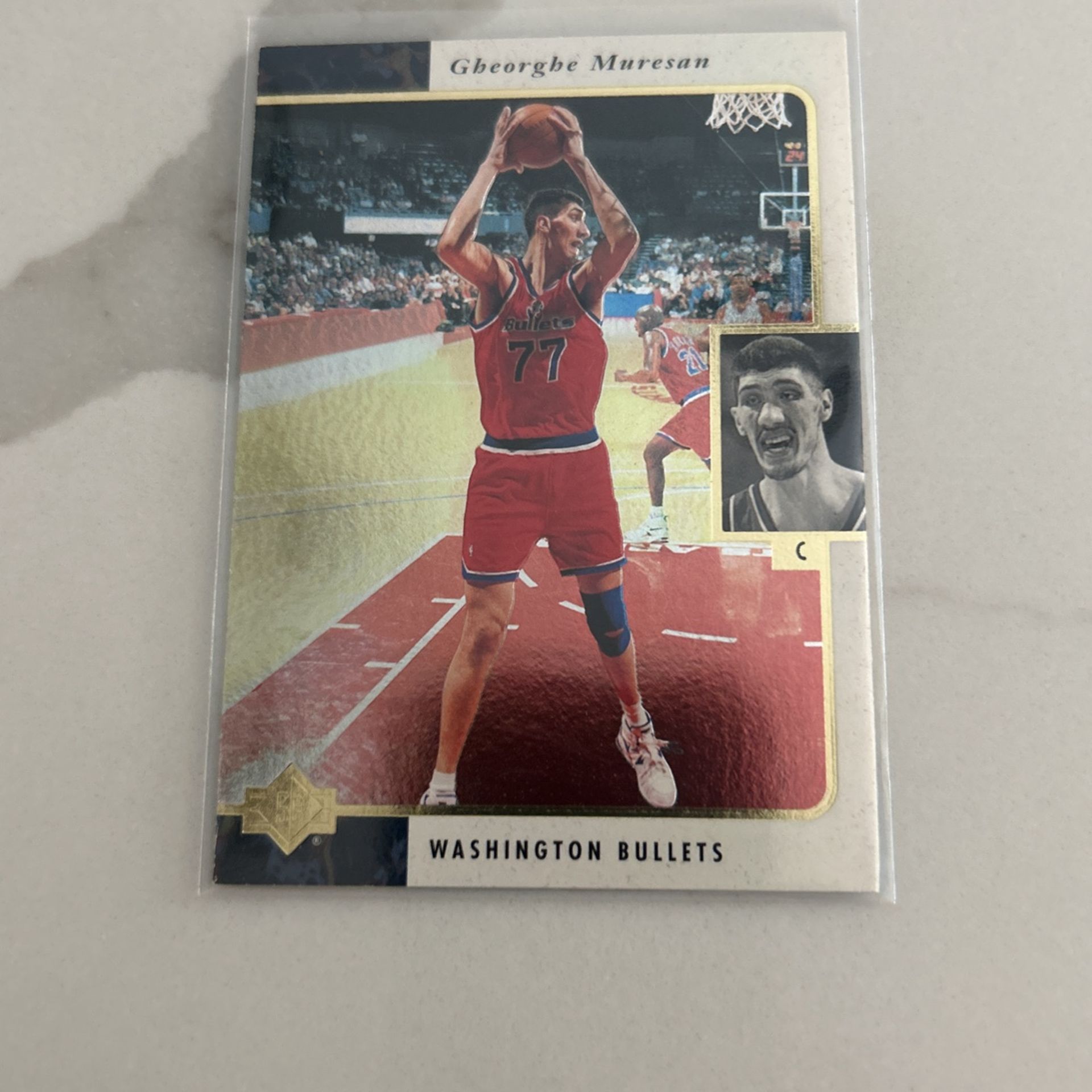 Gheorghe Muresan Washington Bullets 1996 Upper Deck