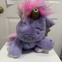 Alicorn Unicorn Animal Plush 