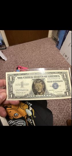 1957 Series B $1 Silver Certificates. 