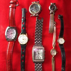 Lot Of 7 W’s Watches Some Need Batteries Some Broken $30 OBO 