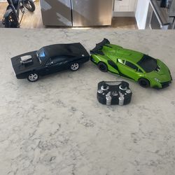 Remote Control Cars Lot Of Two