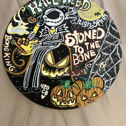 Jack The Skeleton Wood Artwork 