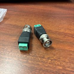 2-PACK BNC Male Plug to AV 2-Screw Terminal Block adafru bnc plug terminal p2888