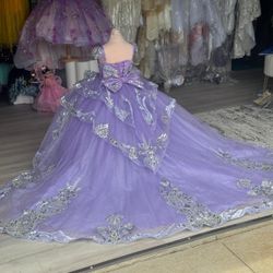 Lavender Cinconiera Dress