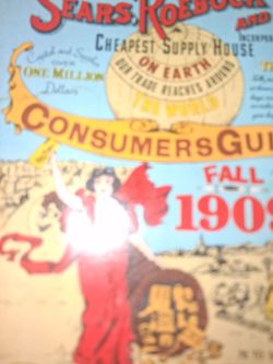 SEARS ,ROEBUCKS 1909 CATALOG