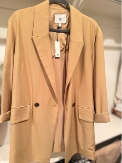 Banana Republic — Camel Oversized Blazer (NWT)