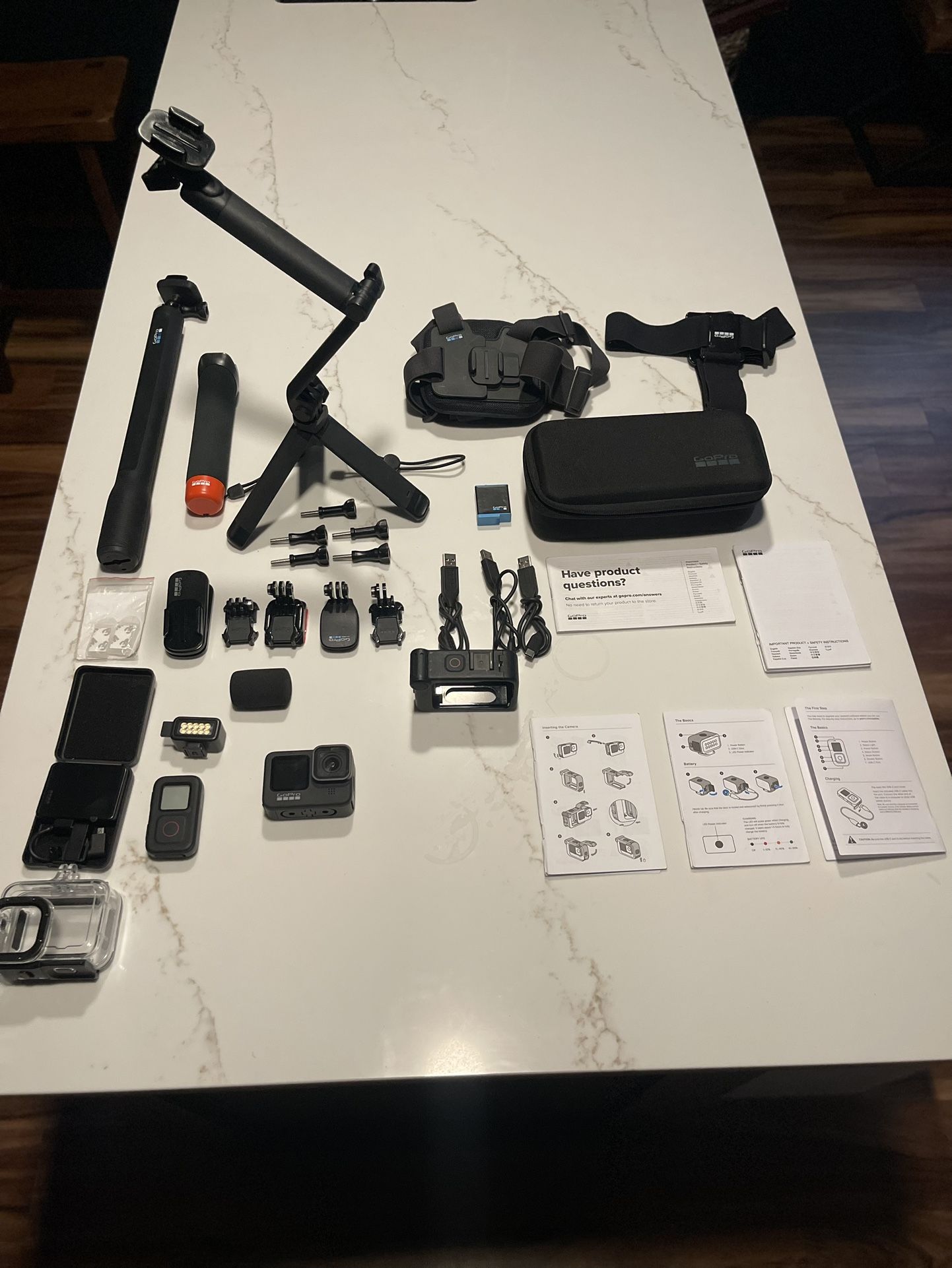 GoPro HERO9 and Accessories $500
