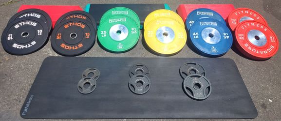 Competition Bumper Plates set (Pounds)