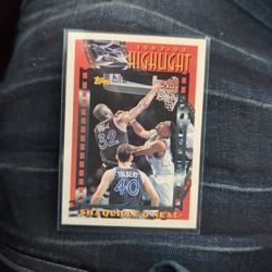 Mint Condition Shaquille O'Neal Card goes For 500 On eBay Raw