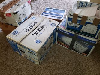 Bulk sale 6 fax machines