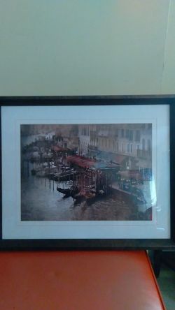 Beautiful waterway painting