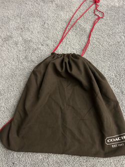 Coach Dust Bag