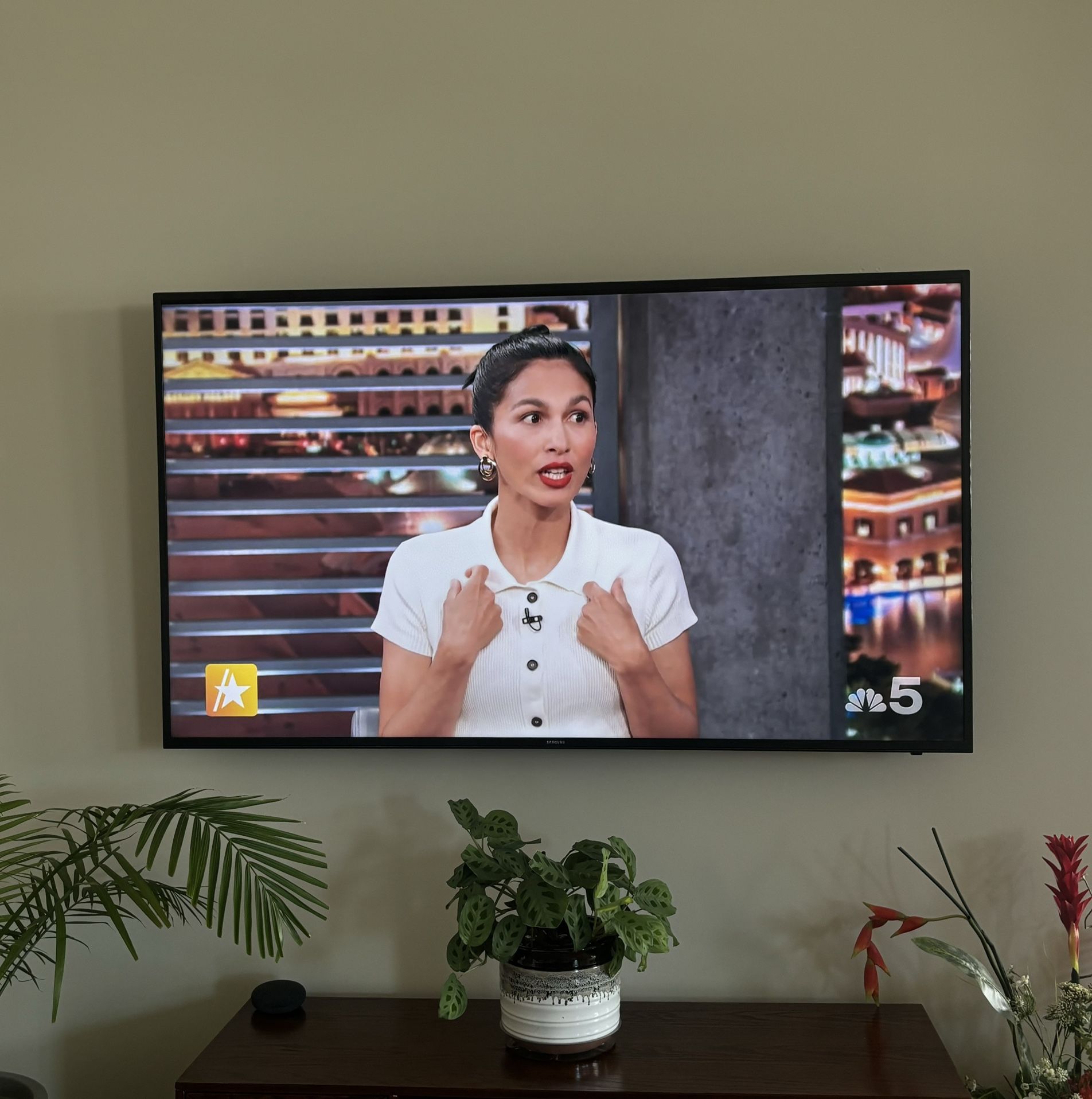 Samsung 65” And Full Motion Wall Mount