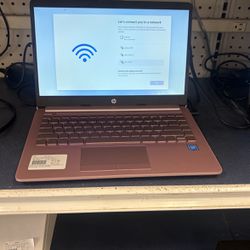 Pink HP Laptop