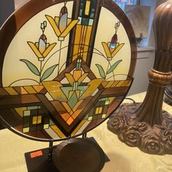 Stained Glass Suncatcher/candle Holder