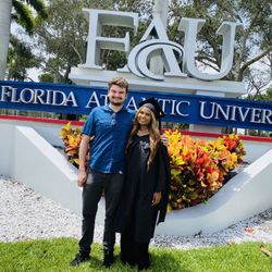 Fau Masters Graduation Gown & Cap