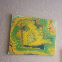 Acrylic Pour Painting 