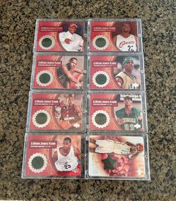 LeBron James hardcourt rookie 8 of 12 set