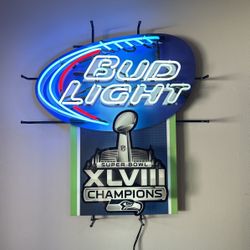 Seahawks Neon Sign