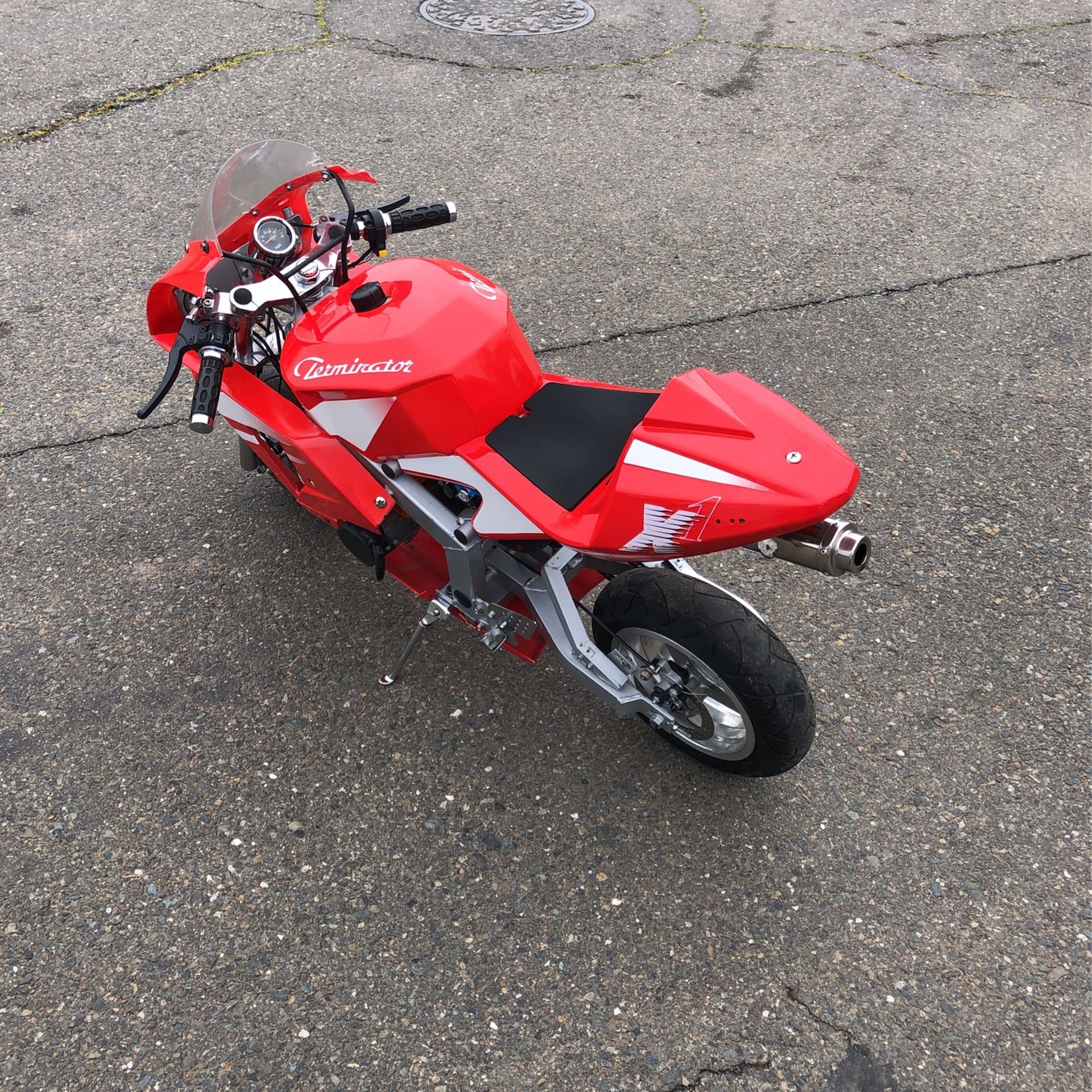 terminator mini chopper 49cc