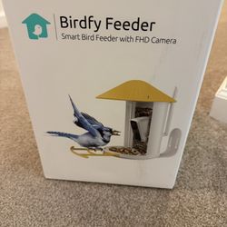 birdfy solar bird feeder with camera