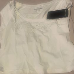Brand New White True Religion Shirt