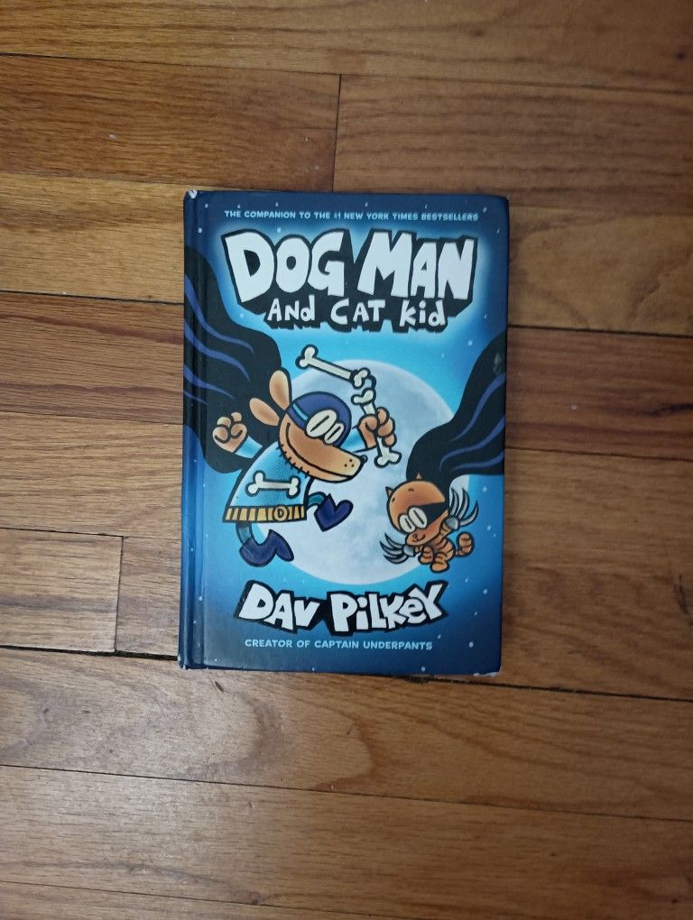 3/$10 🌟 Dog Man and Cat Kid by Dav Pilkey Hardcover