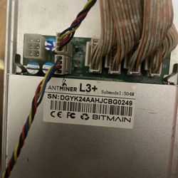 Bitmain Antminer L3+ (504Mh) Script Miner