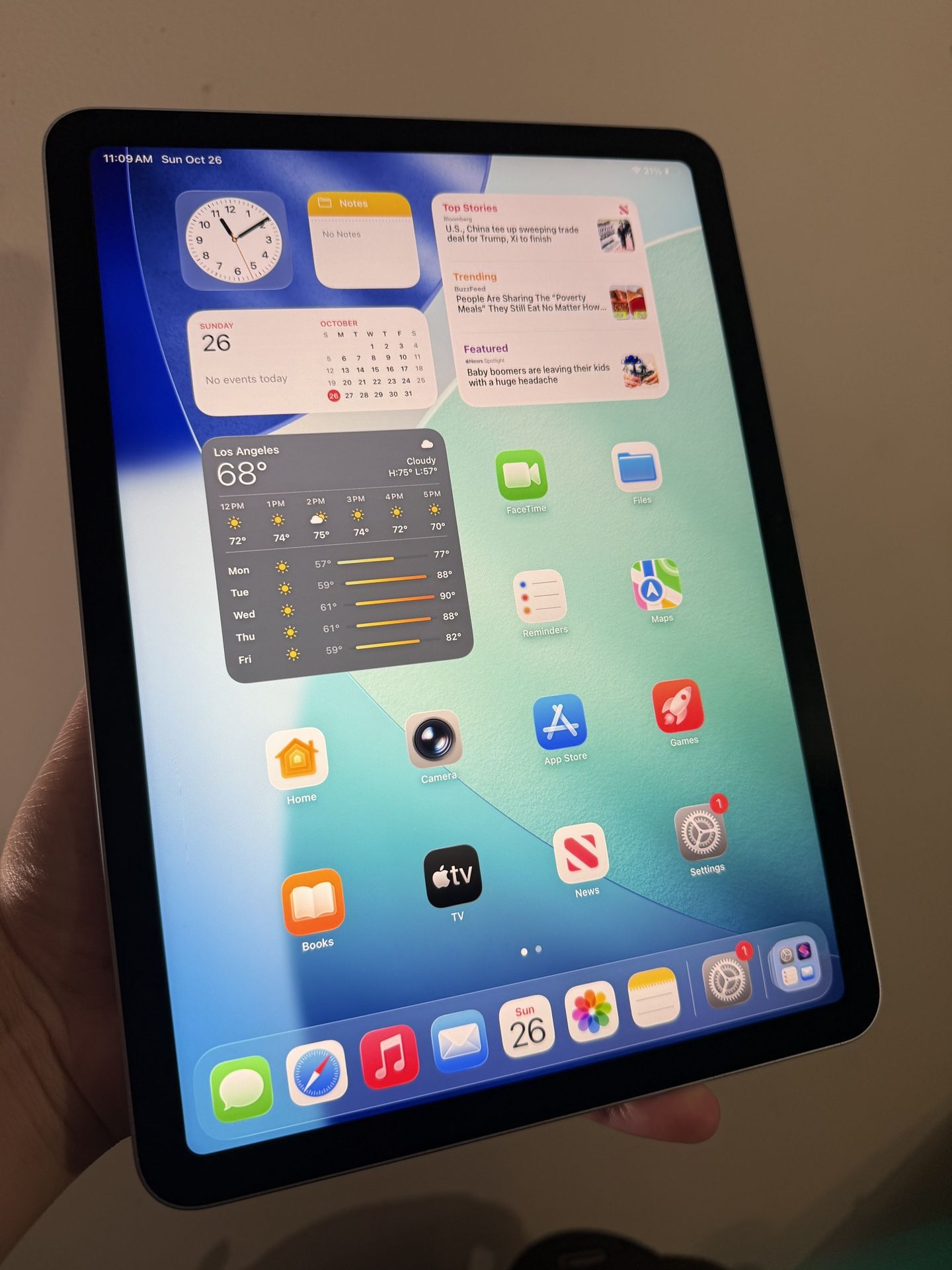 Ipad Air 6th Gen M2 Processor WiFi Model 128gb