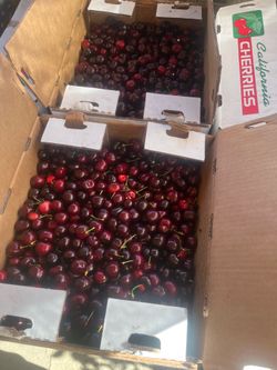 Cherries 🍒 $20 Box only today