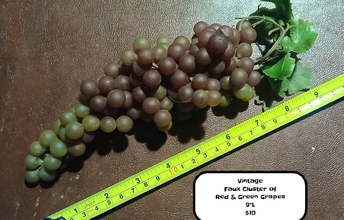 Several Sets Of Vintage Faux Grapes