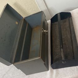 Mechanic’s Tool organizers with inside tray; Metal Box , looks great and very strong quality made. 