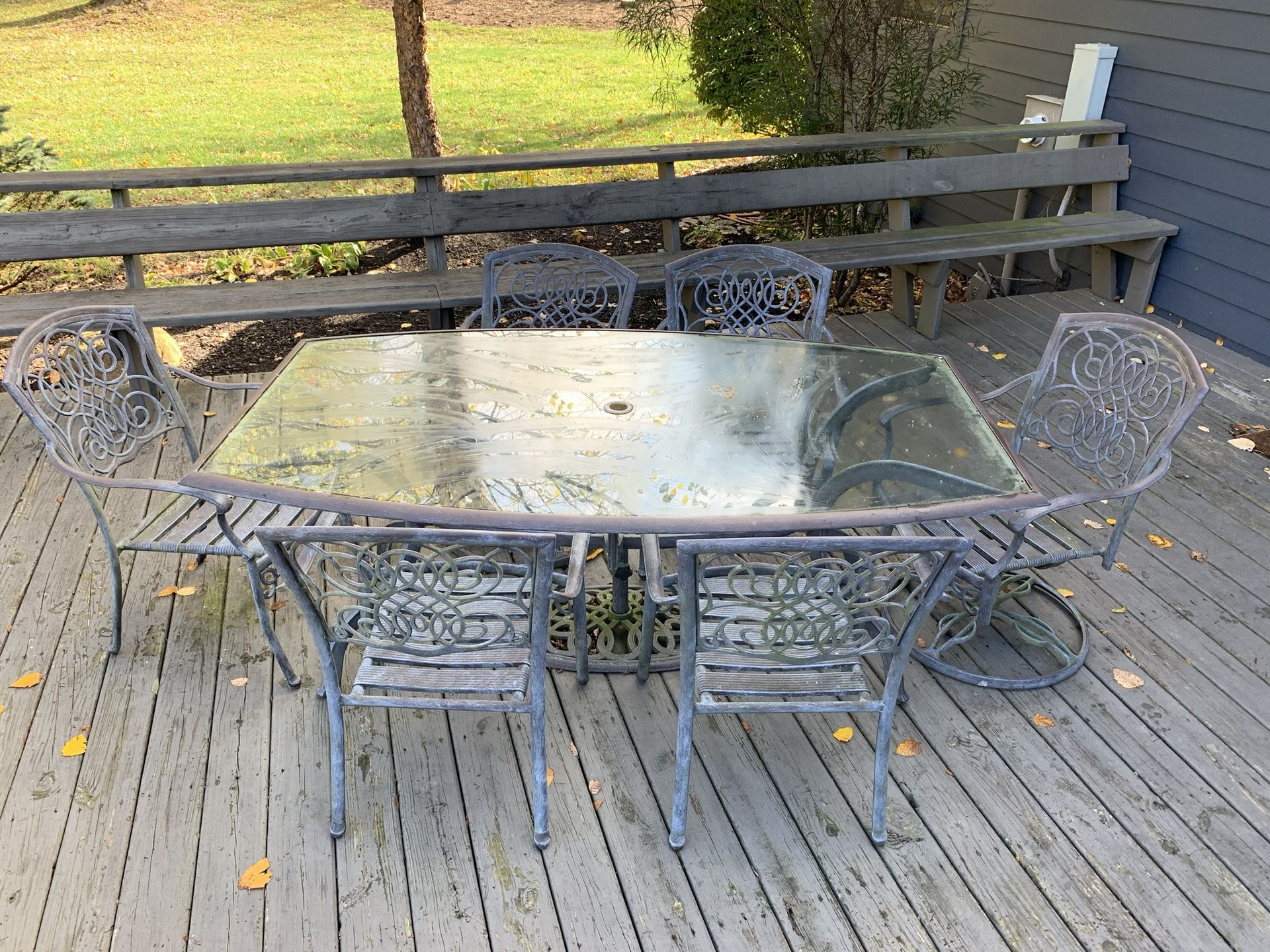 Patio furniture set